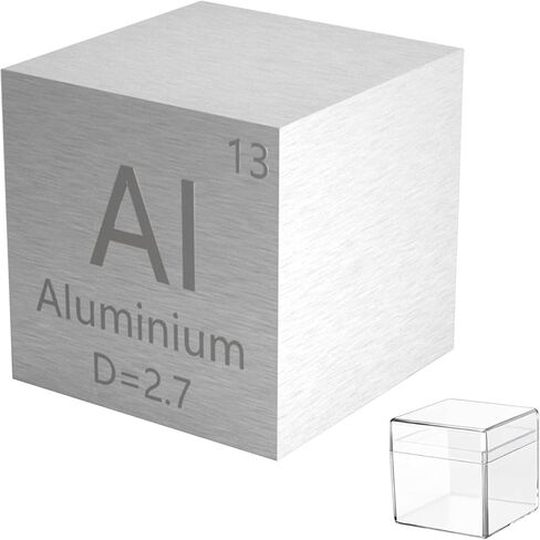 Tin Cube Sn 99.99% Metal Element Cube Pure 10mm Density Cube for Elements Collection DIY Teacher Science Creative Gift (0.39",Sn) in Saudi Arabia
