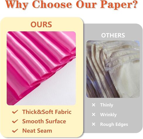 DUOBAO Hot Pink Table Runner 4 Pack Fuchsia Bright and Smooth Silk Fabric Table Runner for Party Event Banquet Wedding Reception Decoration, 12x108-Inch in Kuwait