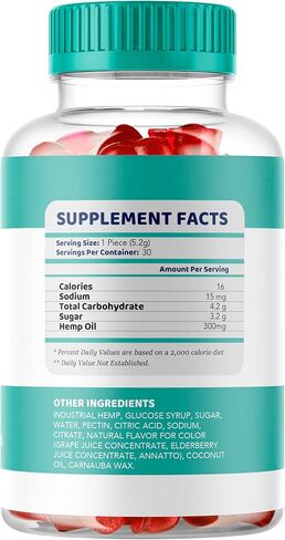 عبوة واحدة - فيجورفيتا - 30 علكات فيجورفيتا لمدة شهر واحد، علكات فيجورفيتا القنب، علكات فيجورفيتا القنب ذات المذاق الرائع، علكات فيجورفيتا قنب، علكات فيجورفيتا 9000 مجم لكل زجاجة. in Kuwait