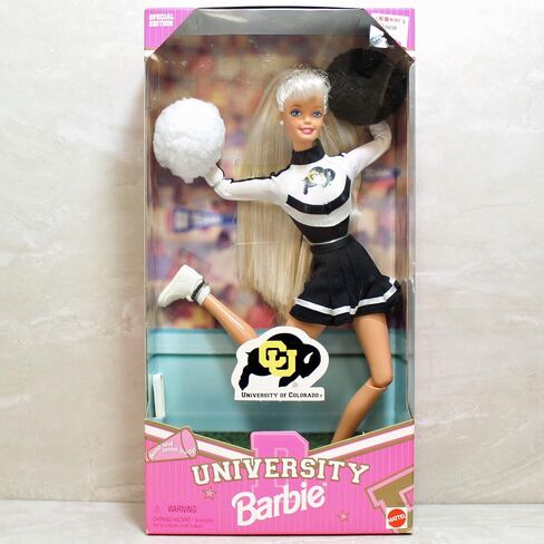 Barbie University of Colorado Cheerleader in Saudi Arabia