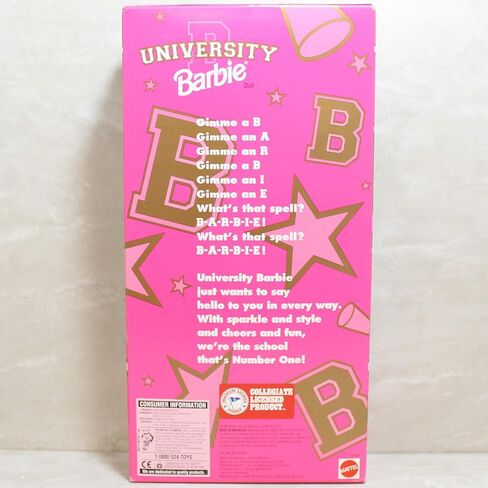 Barbie University of Colorado Cheerleader in Saudi Arabia