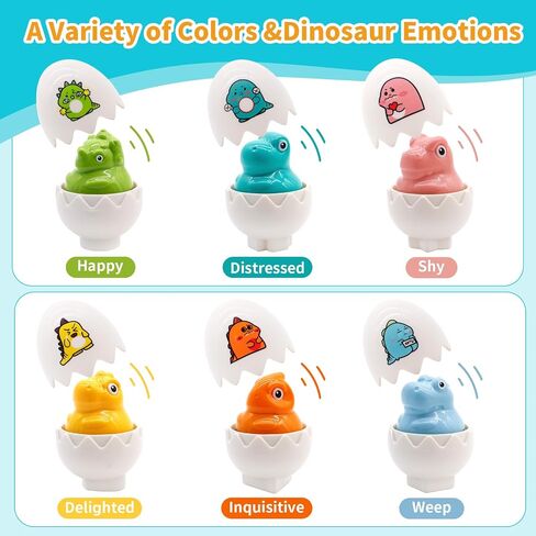 MOONTOY Montessori Hide & Squeak Chicken Egg Toys Toddlers 1-3 Educational Learning Toys for 1 2 3 Year Old Girl Boy Gift Color Sorting Travel Baby Chick Toys 12-18 Months Sensory Shape Sorter Puzzle in Saudi Arabia
