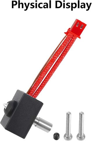 Sprite Extruder Upgrade Heater Block Hotend Kit High Temperature Pro 300℃ Compatible with Ender 3 S1 Pro/Ender 3 S1/ CR10 Smart Pro, Bimetal Heatbreak Plated Copper Nozzle & Extra Thermistors in Saudi Arabia