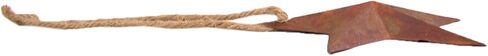 Rustic Metal Wall Hanging Star Country Patriotic Ornament, 5 1/2 Inch, Pack of 6 in Saudi Arabia