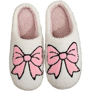 Women's Men's Fuzzy Memory Foam Slippers Fluffy Warm Comfort Light Weight Indoor Outdoor House Couple Shoes