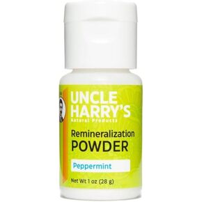 Uncle Harry’s Natural Products Tooth Powder, Save Your Teeth and Gums with 100% Natural Ingredients Pure Plant Essences, Fluoride Free, Gluten Free and Vegan, 1 Ounce