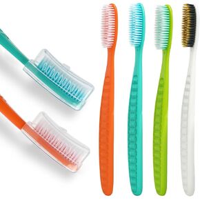 Dr. Good Huge Head Toothbrush 12 Packs Extra Soft Bristle Toothbrushes Set for Adults Full Head Brush for Cleaning Tooth Whitening Teeth Tooth Brush