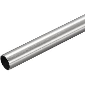 uxcell 304 Stainless Steel Tube, OD 10mm x 1mm Wall Thick 200mm Length Capillary Metal Tubing for Industry Machinery