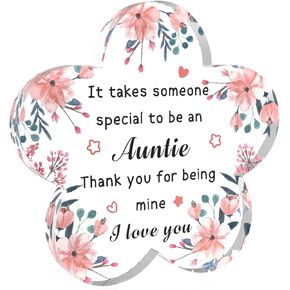 Aunt Gifts from Niece,Gift for Aunt,Aunt Christmas Gifts, Aunt Acrylic Decor,Aunt Birthday Gift,Mother Day Gift Auntie,Best Aunt Gifts,Mother's Day Easter Valentines Day Gifts for Aunt,Thank You Gift