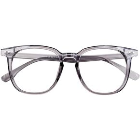 Blue Light Blocking Glasses for Women Men Non-Prescription Readers Eyeglasses Frame Reading Square