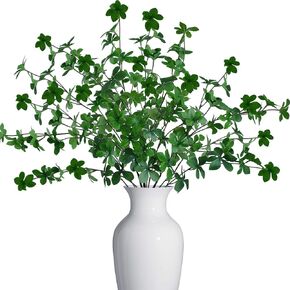 3 PCS Faux Greenery Stems, 34" Artificial Plants, Spring Stems for Vase, Fake Tree Branches with Leaves for Garden Office Store Indoor Home Decor
