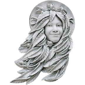 Design Toscano OS68346 Daphne: Greenwoman Wall Sculpture,antique stone