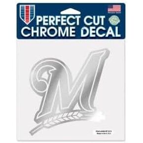 ملصق Wincraft MLB Chrome ذو القطع المثالي