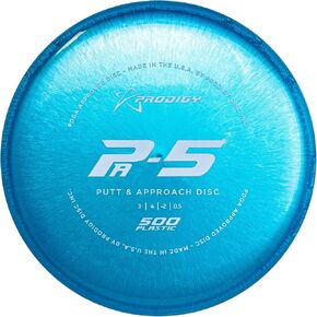 Prodigy Disc 500 PA-5 | Understable Disc Golf Putter | Great for Turnovers & Hyzer Flip Shots | 170-177g | Premium Throwing Putter 500 Plastic | Great Beginner Disc Golf Putter | Colors May Vary