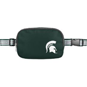 FOCO Michigan State Spartans NCAA Team Wordmark Crossbody Belt Bag