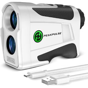 1200 Yards Golf Rangefinder with Slope and Magnetic 6X Magnification Rechargeable Laser Distance Range Finders, Flag Pole Locked with Vibration Ideal for Golfer Accessories