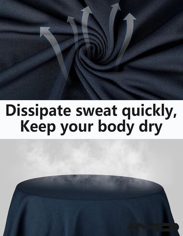 +MD Men’s T-Shirts 4 Pack, Quick Dry Short Sleeve Tee, Gym Workout Short Sleeve, Active Moisture Wicking Crew Neck Shirts in Saudi Arabia