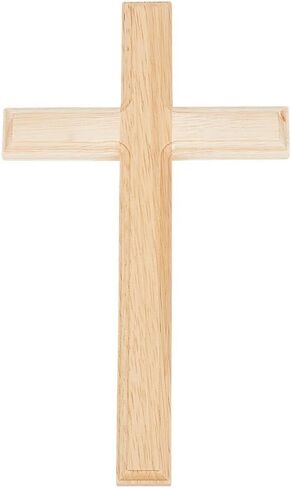 HOBBIESAY 9.84x5.51 inch Black Wooden Cross Wall Hanging Cross Decoration Gatholic Crucifix Wall Cross Wall Mounted Cross Ornament for Home Christian Weddings Party Gift Decor in Saudi Arabia