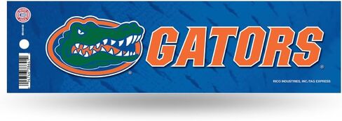 ملصق ممتص للصدمات مقاس 3 × 12 بوصة من ريكو إنداستريز NCAA Florida Gators in Saudi Arabia