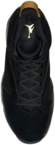 Jordan Lift Off - Men's Black/Metallic Gold Leather Basketball Shoes in Saudi Arabia