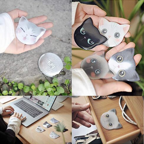 Catlady Cute cat Mirrors,Unbreakable Make up Mirror,Stainless Steel Portable Small Mirror in Saudi Arabia