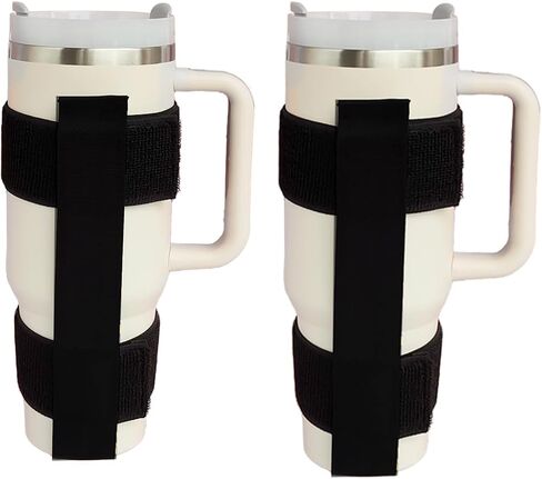 قطعتان من حامل أكواب BoggBag لكأس ستانلي، حامل أكواب/مشروبات كبير متوافق مع جميع حقائب BoggBag، حامل أكواب قابل للتعديل لحقيبة BoggBag/حقيبة الشاطئ in Kuwait