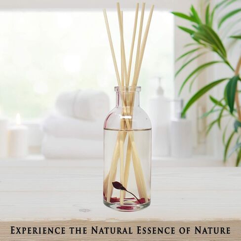 Urban Naturals Pumpkin Brulee Scented Sticks Reed Diffuser Oil Set | Fall & Winter Home Scent | Creamy Pumpkin Pie, Nutmeg & French Vanilla | Beautiful Autumn Home Decor | Great Gift Idea in Kuwait