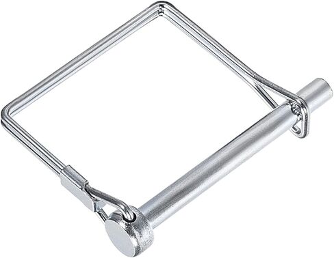 Square Safety Coupler Pin (1/2"x2.56"/ 12x65mm), Carbon Steel Shaft Locking Pin - for House Construction, Tractors, Trailers, Trucks, Mowers in Saudi Arabia