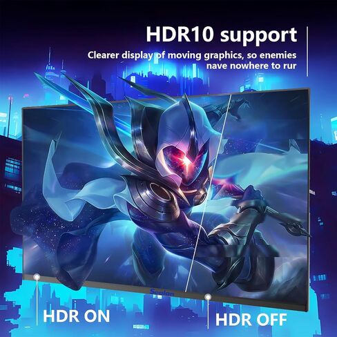 27inch Gaming Monitor - 1ms 360Hz 1080p Flat IPS, HDR10 Height/Tilt/Swivel/Pivot Adjustable RGB Anti-Glare Display, HDMI/DP, FreeSync, G-Sync, 400 cd/m² Bright LEDs in Saudi Arabia