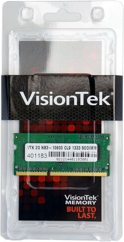 VisionTek 4GB DDR3 1333 MHz (PC3-10600) CL9 SODIMM, Notebook Memory - 900449 in Saudi Arabia