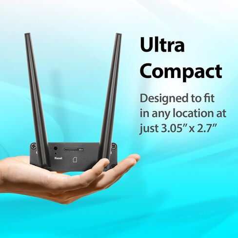 D-Link WiFi Smart Router AC1900 Wireless Dual Band MU-MIMO Powerful Dual Core Processor Fast Gaming & 4K Streaming Reliable Coverage (DIR-878), Black in Saudi Arabia