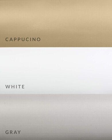 ستائر CHICOLOGY للنوافذ، ستائر صغيرة، ستائر النوافذ، ستائر الأبواب، ستائر وظلال، ستائر التخييم، ستائر صغيرة للنوافذ، ستائر النوافذ الأفقية، رمادي لامع، 16 بوصة عرض × 36 بوصة ارتفاع in Kuwait