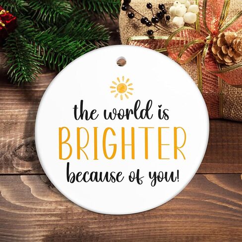 Friendship Gifts for Women Friends, Christmas Ornaments 2024 - Christmas, Birthday Gifts for Women Friendship, BFF, Friends Christmas Ornaments - Christmas Decorations Ceramic Ornaments in Saudi Arabia