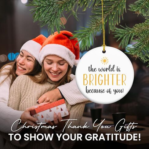 Friendship Gifts for Women Friends, Christmas Ornaments 2024 - Christmas, Birthday Gifts for Women Friendship, BFF, Friends Christmas Ornaments - Christmas Decorations Ceramic Ornaments in Saudi Arabia