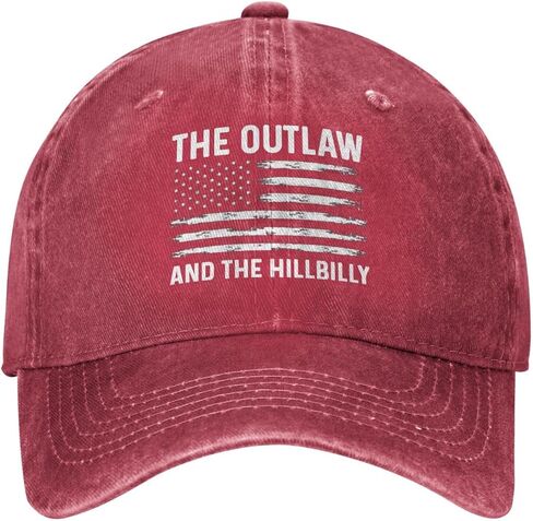 قبعة FOESUNIT Outlaw Hillbilly 2024 Flag Hat Outlaw Hillbilly Hat in Saudi Arabia