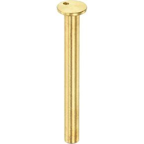 Golf Brass Tip Weight - Carbon Wood Iron Steel Shafts Plug Weight Tip Accessories, Light & Portable, Apply to Golf Club (37x8.7-mm, Copper)