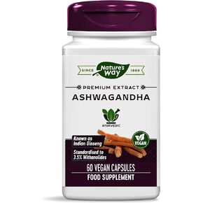 Nature's Way - Ashwagandha, 60 veggie caps