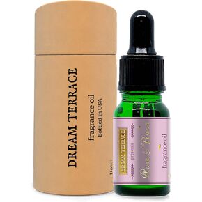 Rose & Peace 10 Milliliter Fragrance Oil with a Glass Dropper for Diffuser | Kosher Certified, Vegan Certified, and GMO-Free Verified. Made in USA - (Pack of 1) - Fragrance Oil