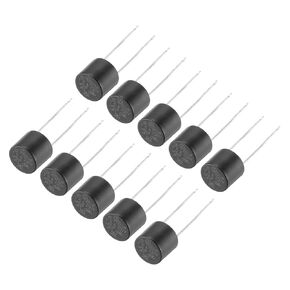 uxcell 50Pcs Cylindrical DIP Mounted Miniature Round Slow Blow Micro Fuse for Electronic Parts PCB LCD Repair, T4A 4A 250V, Black