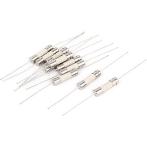 uxcell Truck Axial Leaded Ceramic Tube Fuses 5 x 20mm 250V 25A 10pcs