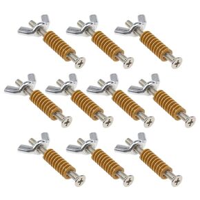 Create idea 10Pcs M4 Spring Leveling Adjustment Kit for 3D Printer Hot Bed Compatible with Ender 3 / Ender 3 Pro/Ender 5 / CR-10 / CR-10S