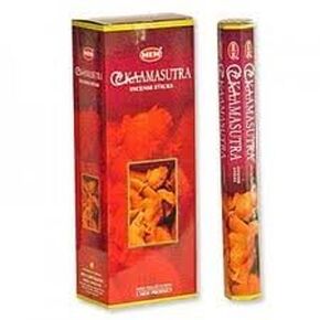 New: Hem kaamasutra Hexa Incense Stick, 6packs X 20 Sticks= 120 Sticks by Hem