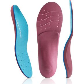 Orthotics Insoles/Inserts Arch Supports for Flat Feet/Plantar Fasciitis/Pronation/Feet Pain/Sports for Men and Women Shoes (Blue, US Men(5-5.5)-Women(7-7.5)-9.45"-240MM)
