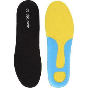 Sport Athletic Shoe Insoles, Shoe Inserts Men Women Unisex Comfort Insoles for Sneakers Running Shoes for Active Sports Walking Running Training Hiking