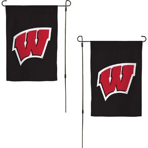 Desert Cactus University of Wisconsin Garden Flag Badgers UW Madison Banner 100% Polyester (Design B)