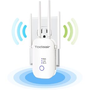 AC1200 WiFi Extender | Easter WiFi Egg Up to 1200Mbps Dual Band Repeater | Connect 30+ Devices | 3300 Sq. ft Coverage | Support Repeater & AP Mode