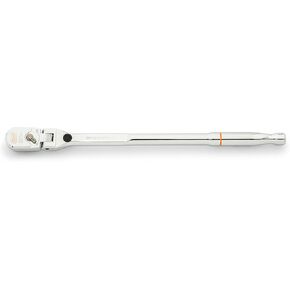 GEARWRENCH 1/2" Drive 120XP Locking Flex Head Ratchet with Full Polish Grip - 25" Length - 81376
