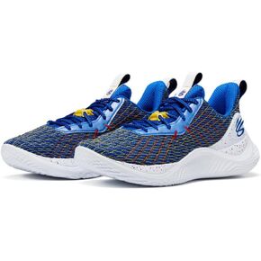 Curry 10 Dub Nation Mens Basketball Shoes (Blue/White)