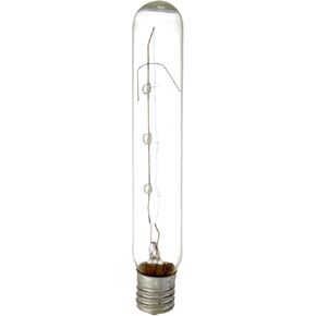 Sylvania 18152 40-Watt Clear Tubular Intermediate Base Incandescent T6.5 Bulb 1 Count (Pack of 1)