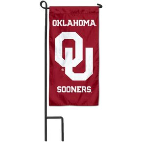 College Flags & Banners Co. Oklahoma Sooners Mini Garden and Flower Pot Flag Topper